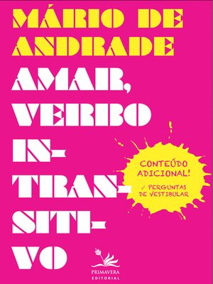 cover image of Amar, verbo intransitivo